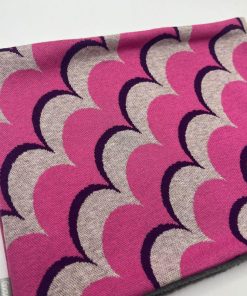 Alternative view of Pink Waves Fleece Lined Neckwarmer
