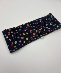 Navy and Colour Flowers Bandana