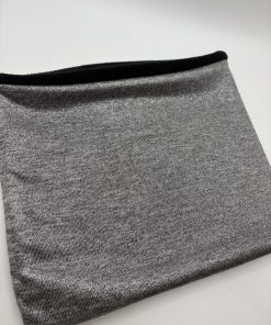 Alternative view of Silver Metallic Fleece Lined Neckwarmer